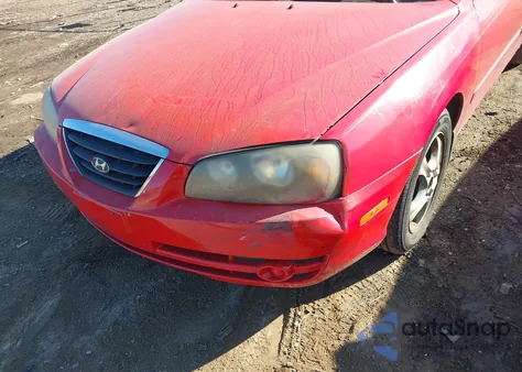 2005 Hyundai Elantra Gls/Gt from USA, damaged, VIN KMHDN46DX5U976884